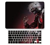 Case Compatible with MacBook Pro 13 inch 2020 2019 2018 2017 2016 Models:A2338 M1 A2251 A2289 A2159 A1989 A1706 A1708, Plastic Hard Case Protective Cover & Keyboard Cover - Tokyo Ghoul