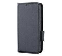 Case Compatible with Moto ThinkPhone,PU Leather Case,Wallet design with Card Slot,Standable Flip Case Black
