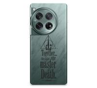 Case Compatible with OnePlus 12 Official Harry Potter Death to Protect Your Mobile Phone, Transparent Silicone Flexible Case with Official Harry Potter License