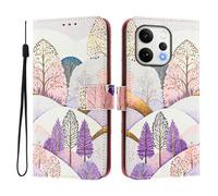 Case Compatible With OPPO RENO 15 Abroad Case PU Leather Flip Case 3D Creative Pattern Design Protective Cover Stand Wallet Case,scenery