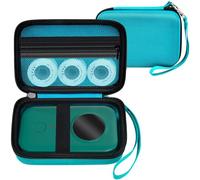 Case Compatible with Phomemo D30 D35 M02/ M02S/ M02 for NELKO Label Maker, for NIIMBOT for JADENS for Memoking for SUPVAN Labeler Sticker Storage Holder Tape Paper Roll (Box Only)(Deep Green)