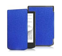 Case Compatible with Pocketbook Verse PB629 2023 6" eReader, Lightweight PU Leather Folio Cover with Strap, Auto Sleep/Wake(Dark blue)