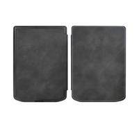 Case Compatible With PocketBook Verse Pro 6 Inch 2023 E-Reader Slim Cover For PB629 PB634 With Auto Wake Sleep(Black)