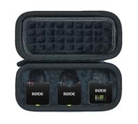 Case Compatible with RØDE Rode Wireless GO Gen 3/ II Compact Wireless Mic,Black(Only Case)
