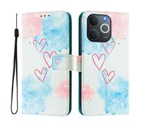 Case Compatible With Realme Note 70 4G/Note 70T 4G/Narzo 80 Lite 4G/C71 4G India Case PU Leather Flip Case 3D Creative Pattern Design Protective Cover Stand Wallet Case,LOVE ME