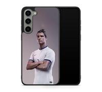 Case Compatible with Samsung Galaxy A25 - Cristiano Ronaldo - Match Intensity - HD Sublimation - Black Silicone - Madness Cases