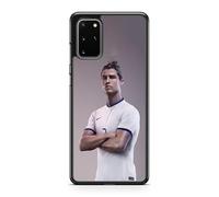 Case Compatible with Samsung Galaxy A32 4G - Cristiano Ronaldo - Match Intensity - HD Sublimation - Black Silicone - Madness Cases