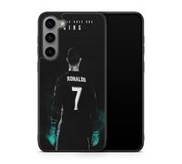 Case Compatible with Samsung Galaxy A56 - Cristiano Ronaldo - Football Icon - HD Sublimation - Black Silicone - Madness Cases