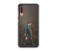 Case Compatible with Samsung Galaxy A70 Cristiano Ronald - Cristiano Ronaldo - Match Intensity - HD Sublimation - Black Silicone - Madness Cases