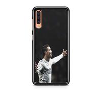 Case Compatible with Samsung Galaxy A70 Cristiano Ronald - Cristiano Ronaldo - Power and Speed - HD Sublimation - Black Silicone - Madness Cases