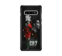 Case Compatible with Samsung Galaxy A8 2018 - Cristiano Ronaldo - Football Icon - HD Sublimation - Black Silicone - Madness Cases