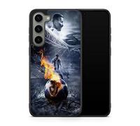 Case Compatible with Samsung Galaxy S24 Plus - Cristiano Ronaldo - Competitive Spirit - HD Sublimation - Black Silicone - Madness Cases