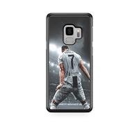Case Compatible with Samsung Galaxy S9 - Cristiano Ronaldo - Visual Impact - HD Sublimation - Silicone Black - Madness Cases