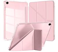 Case Compatible with Samsung Galaxy Tab A11 8.7 Inch 2025/Galaxy Tab A9 8.7 Inch 2023, Slim Lightweight Stand Protective Tablet Cover with Auto Wake/Sleep (Pink)