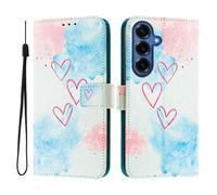 Case Compatible With Samsung S26 Plus Case PU Leather Flip Case 3D Creative Pattern Design Protective Cover Stand Wallet Case for Galaxy S26 Plus,LOVE ME