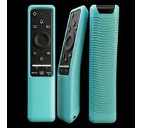 Case Compatible with Samsung Smart TV Remote Controller BN59 Series, Light Weight Silicone Cover Protector Shockproof Anti-Slip Remote Skin Sleeve - Glow SkyBlue