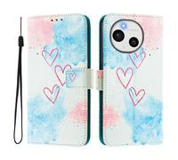 Case Compatible With Sharp Aquos Sense 10 Case PU Leather Flip Case 3D Creative Pattern Design Protective Cover Stand Wallet Case for Sharp Aquos Sense 10,LOVE ME