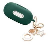 Case Compatible with Soundcore Sport X20 Earbuds, Soft Silicone Scratch Shock Resistant Skin Cover with Bling Keychain Accessories, Protective Cover for Soundcore Sport X20 by Anker Charging Case