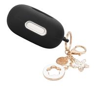 Case Compatible with Soundcore Sport X20 Earbuds, Soft Silicone Scratch Shock Resistant Skin Cover with Bling Keychain Accessories, Protective Cover for Soundcore Sport X20 by Anker Charging Case