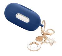 Case Compatible with Soundcore Sport X20 Earbuds, Soft Silicone Scratch Shock Resistant Skin Cover with Bling Keychain Accessories, Protective Cover for Soundcore Sport X20 by Anker Charging Case