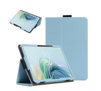 Case Compatible with TCL NxtPaper 11 Plus 11.5'' 9469x Tablet Folding Stand Protective Cover with Pencil Holder, Wrist Strap(Sky Blue)
