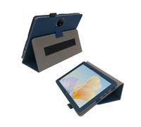 Case Compatible with TCL Nxtpaper 14 14.3 Inch Tablet 2024 Upgraded Version, Premium Leather Folio Stand Cover with Hand Strap(Dark Blue)