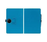 Case Compatible with TCL Nxtpaper 14 14.3 Inch Tablet 2024 Upgraded Version, Premium Leather Folio Stand Cover with Hand Strap(Light Blue)