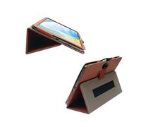 Case Compatible with TCL Nxtpaper 14 14.3 Inch Tablet 2024 Upgraded Version, Premium Leather Folio Stand Cover with Hand Strap(Brown)