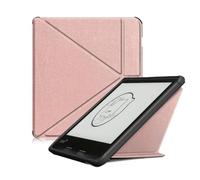 Case Compatible with Tolino Epos 2 8'' eBook Reader, Lightweight PU Leather Cover with Auto Sleep Magnetic Protective Shell(Rose Gold)