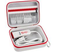 Case Compatible with Wahl Professional Peanut Hair and Beard Clipper Trimmer #8655 8685 8663 8331 08655-3901. Hair Clipper Organizer Holder for Attachment Comb,Oil,Blade Guard (Box Only)-White