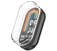 Case Compatible with Xiaomi Smart Band 10 with Screen Protector, Flexible TPU Shockproof Scratch Proof Cover Case for Xiaomi Mi Band 10 (Clear)