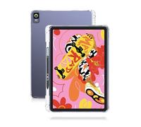 Case Compatible with XPPen Magic Drawing Pad 12.2 Inch Tablet - Shockproof TPU Protective Case with Kickstand Anti-Slip, Drop-Resistant Business Style (Clear)