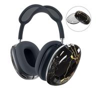 Case Cover Compatible with AirPods Max - Soft TPU Ear Cups - Ceramic Black