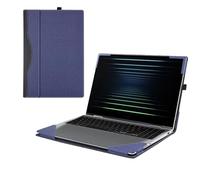 Case Cover for 16 Inch Samsung Galaxy Book5/4/3 Pro 360&Galaxy Book4/3 Pro&Galaxy Book 4/3 Ultra[Not fit Galaxy Book4/3 360],2-in-1 Sleeve, PU Leather Shell Case (Blue)