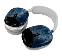 Case Cover for AirPods Max Headphones, 2 Pairs Anti-Scratch Ear Cups Cover for AirPod Max, Accessories Protective Cover - Two Dogs Sitting on Hill at Starry Night