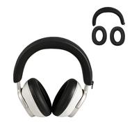 Case Cover for Baseus Inspire XH1 - Silicone Protective Cover Set with Headband Sleeve & Ear Cap, Washable Anti-Dust Anti-Scratch Skin, Sweatproof Non-Slip, Fingerprint Resistant(Black)