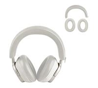 Case Cover for Baseus Inspire XH1 - Silicone Protective Cover Set with Headband Sleeve & Ear Cap, Washable Anti-Dust Anti-Scratch Skin, Sweatproof Non-Slip, Fingerprint Resistant(Off White)