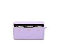 Case Cover for DJI Osmo 360 Camera Battery Charging Case, WUNIAK Soft Silicone Protective Portable Scratch Shock Resistant Shell，Purole