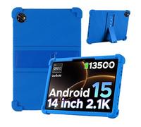 Case Cover for DOOGEE Tab E3+, KONXISA Tablet Case with Premium Silicone Material, Folding Stand Fuction, Shockproof and Full Protection Tablet Sleeve,Protective Covers, Blue