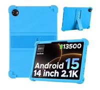 Case Cover for DOOGEE Tab E3+, KONXISA Tablet Case with Premium Silicone Material, Folding Stand Fuction, Shockproof and Full Protection Tablet Sleeve,Protective Covers,SkyBlue