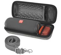 Case & Cover for JBL Flip 7/6/5 Protective Case for Essential 2, Grey