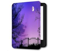 Case Cover for Kindle Paperwhite 10th Generation 2018 Release - PU Leather Covers Cases with Auto Wake/Sleep,Only Suitable for Model PQ94WIF,Full Moon Sky
