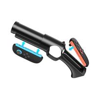 Case Cover for Nintendo Switch 2 NS2 Controller,Motion Control Gun Attachment for FPS Games,Soft Silicone Protective Cover Case for Switch 2 NS2, Easy Installation,Anti-Scratc,Anti-Fingerprint,Black