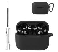Case Cover for Razer Hammerhead V3 HyperSpeed,Silicone Protective Cover,Full-Body Shockproof Cover with Scratch Protection,with Keychain&Lanyard and Cleaner Kit,Black