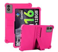 Case Cover for TABWEE T50 11 inch Tablet, KONXISA Tablet Case with Premium Silicone Material, Folding Stand Fuction, Shockproof and Full Protection Tablet Sleeve,Protective Covers, Rosered