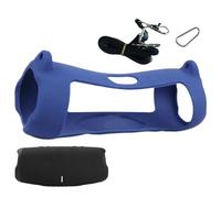 Case En Siliconnt Un Cas - Case De Protection Du Haut-parleur Doux En Gel,Pouche De Transport En Plein Air Avec Bandoulière Et Carabiner, Protecteur De Couverture De Peau