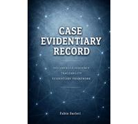 Case Evidentiary Record: Documented Sequence - Traceability - Evidentiary Structure (The Governance Gap Series)