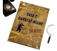 Case Files Game,Crime Puzzle Toy,Deduction Puzzle Game - for Adults Teens Family Party Gathering Night Gate Camping Home