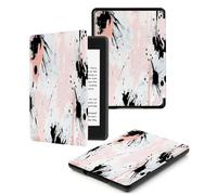 Case Fits 7“ Kindle Oasis (9th and 10th Generation ONLY,2017 and 2019 Release),Premium Ultra Lightweight Shell Cover with Auto Wake/Sleep Pink Graffiti Pattern