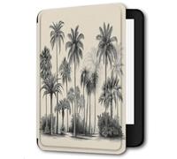 Case Fits 7“ Kindle Oasis (9th and 10th Generation ONLY,2017 and 2019 Release),Premium Ultra Lightweight Shell Cover with Auto Wake/Sleep,Tall Coconut Trees